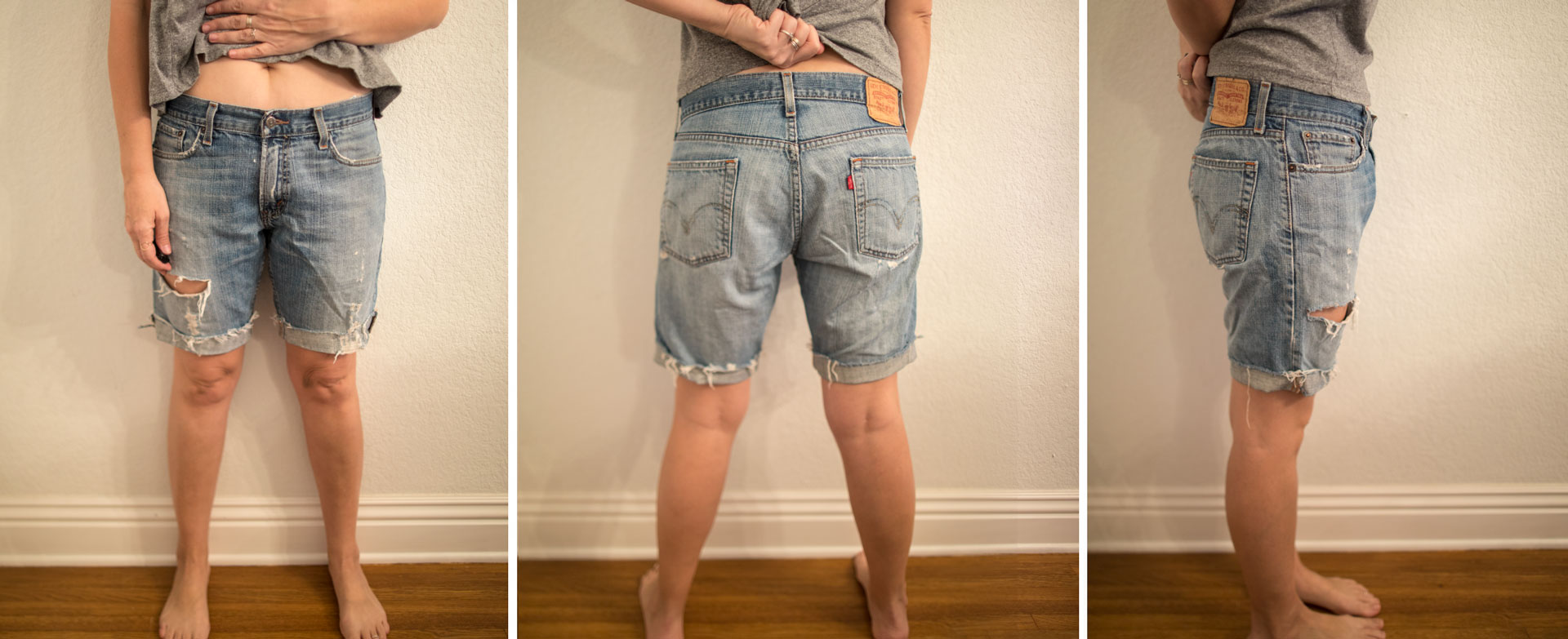 levi's 501 cutoff shorts mens