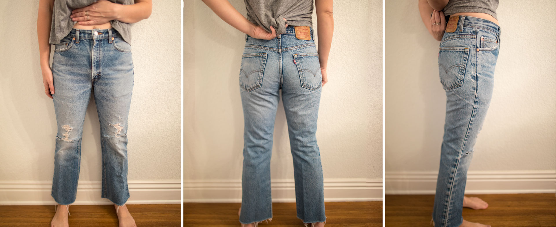 levi jeans waist sizes